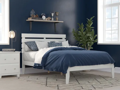 Miniatura 8 de AFI, Cama Oxford Queen con plataforma, color espresso