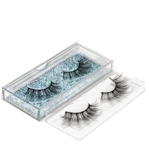 Miniatura 3 de DYSILK Pestañas postizas - Pestañas de visón 5 pares 6D, paquete de pestañas esponjosas, pestañas postizas de aspecto natural, pestañas postizas 5