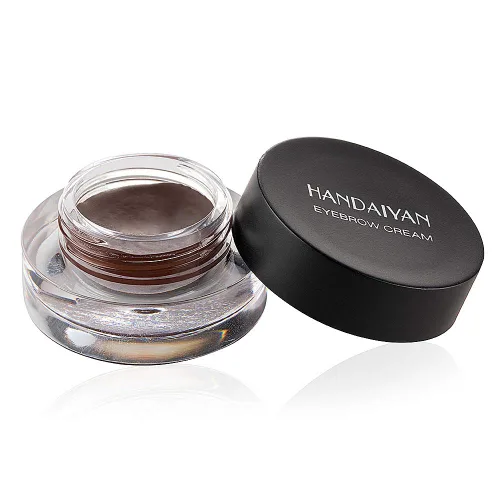 Pomada para Cejas de 12 Colores Completamente Pigmentada de Larga Duración Impermeable Crema Gel para Cejas para Rellenar y Dar Forma Realzadores de