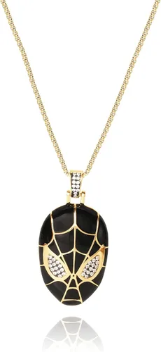 Miniatura 3 de Marvel Jewelry for Men, Spiderman, Black Panther Sterling Silver Cubic Zirconia Pendant Necklaces, 24" Box Chain