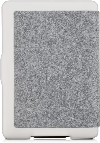 Miniatura 3 de kwmobile Funda compatible con Amazon Kindle Paperwhite - Funda protectora de tela de fieltro estilo libro para lector electrónico