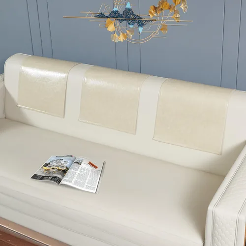 Miniatura 11 de 2 fundas protectoras para reposacabezas reclinable, antideslizantes, impermeables, para sillón reclinable, fundas para reposacabezas de sofá Negro