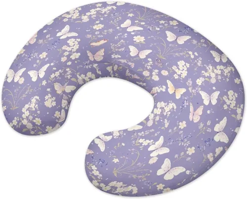 Miniatura 2 de Funda de almohada de lactancia para recién nacido, neutra, en forma de media luna, fundas de almohada de lactancia materna de repuesto