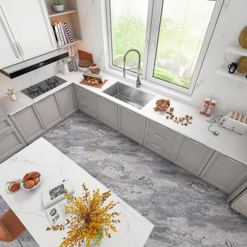 Miniatura 8 de Sinber HU3018S - Fregadero de cocina de un solo tazón con montaje bajo encimera, 30" x 18" x 10", acabado satinado de acero inoxidable calibre 18 304