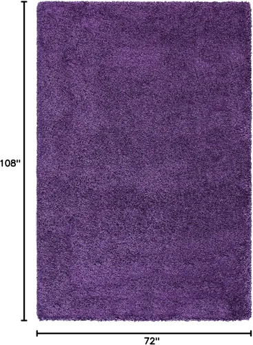 Miniatura 233 de SAFAVIEH Accent Rug 2'x3' - Milan Shag Collection - Modern Design, Dark Beige, Ultra Plush Thick Pile, Ideal for Bedroom, Nursery, Living Room