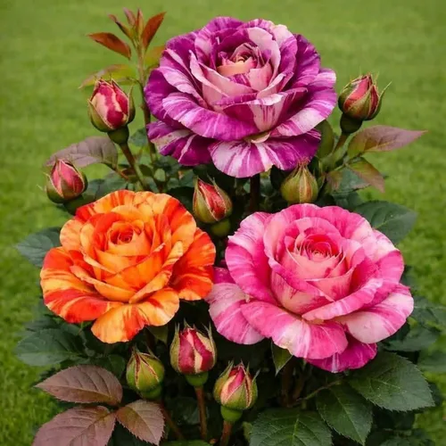 Miniatura 6 de Más de 220 semillas de rosas híbridas para plantar rosas trepadoras, arbustos perennes, plantas ornamentales de larga floración para decoración