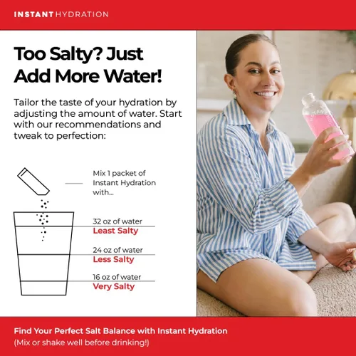 Miniatura 6 de Instant Hydration Shawn Johnson - Paquetes de electrolitos en polvo sin azúcar, mezcla de bebida electrolítica de limonada de cereza y artículos