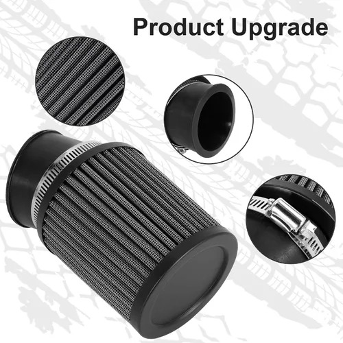 Miniatura 3 de Kit de adaptador de filtro de aire de alto rendimiento mejorado de 62 mm y bujía para Predator 212cc 6.5Hp Baja MB165 y MB200 BK200 BT200X RT200