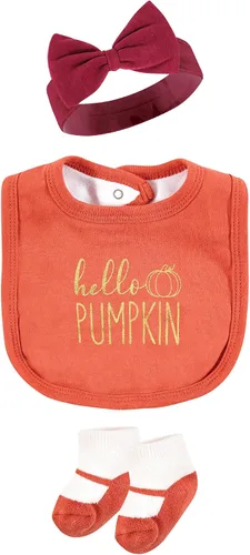 Miniatura 2 de Hudson Baby Juego de canastilla de algodón unisex para bebé