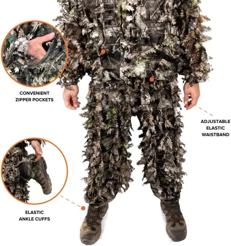 Miniatura 3 de Arcturus 3D Leafy Ghillie Suit™, traje con camuflaje de hojas.