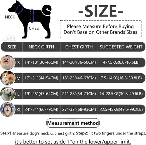 Miniatura 7 de Arnés para perro sin tirones con soporte para Airtag para perros de tamaño mediano, ajustable, a prueba de escapes, sin estrangulamiento y chaleco