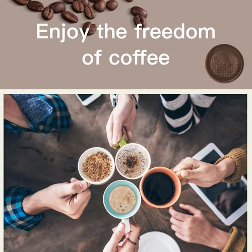 Miniatura 7 de Tapas de cápsula de café reutilizables para cápsulas originales de Nespresso Vertuoline, tapas de silicona de grado alimenticio para cualquier
