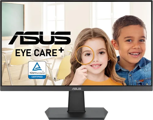 Miniatura 11 de ASUS Monitor de escritorio de 24 pulgadas, 75 Hz, Full HD (1920 x 1080), IPS, sin marco, sincronización adaptativa, cuidado de los ojos, HDMI, D-Sub