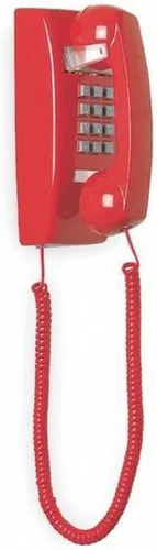 Teléfono Cetis Scitec 2554E, rojo