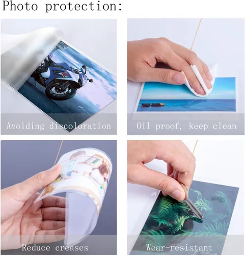 Miniatura 5 de Heroad Película protectora transparente impermeable y autoadhesiva extraíble para armarios de cocina, estantes, cajones, estantes, escritorios, 17.7