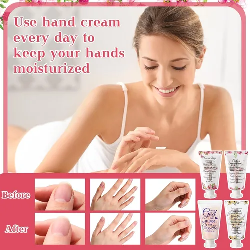 Miniatura 6 de 48 piezas de crema de manos cristiana a granel para mujeres, versículo de la Biblia, mini loción de manos de las Escrituras loción de viaje