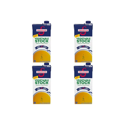 Miniatura 10 de Swanson Caldo de verduras 100% natural, caja de 32 onzas (paquete de 3)