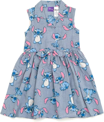Miniatura 10 de Disney Vestido de falda con carril floral chambray para recién nacido hasta niños grandes (0-3 meses - 14-16)