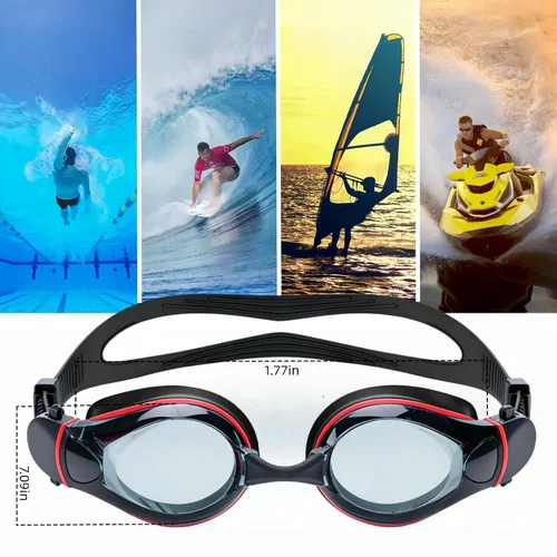 Miniatura 7 de Gafas de natación, gafas de natación, gafas de natación profesionales, antivaho sin fugas, gafas de natación de visión amplia