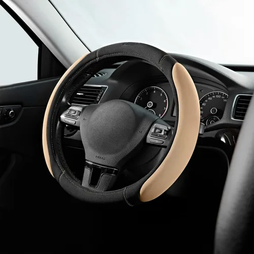 Miniatura 14 de Skechers - Funda para volante de automóvil con espuma viscoelástica, funda antideslizante para volante de 14.5-15 pulgadas, diseño cómodo y seguro