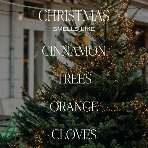 Miniatura 2 de Sweet Water Decor Vela perfumada de Navidad con aroma a canela, árboles, naranja y clavo - Vela de invierno perfumada - Velas de Navidad