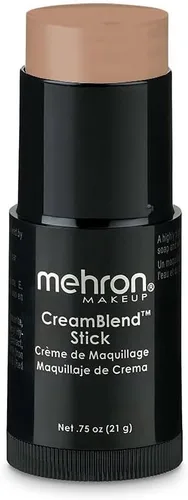 Miniatura 54 de Mehron Makeup CreamBlend Stick Base para rostro y cuerpo Barra de maquillaje profesional de cobertura completa 0.75 oz (21 g) (Dark 4)