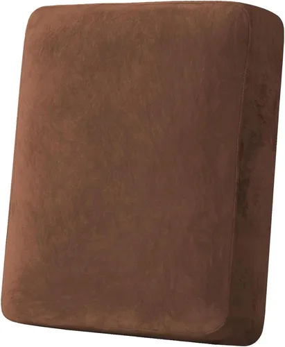 Miniatura 129 de H.VERSAILTEX Funda de cojín elástica de terciopelo para sofá, funda de cojín de felpa para cojines de silla, protector de muebles, cojín de asiento