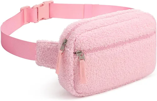 Miniatura 18 de Riñonera para adolescentes, bolsa para cinturón, bonita bolsa cruzada para regalo