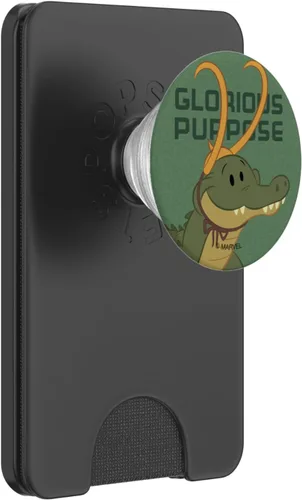 Miniatura 7 de Marvel Loki Variants Alligator Loki Glorious Purpose PopSockets intercambiables PopGrip