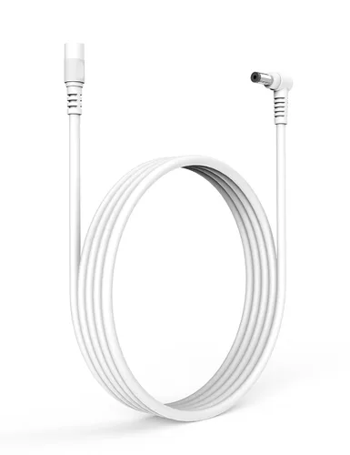 Miniatura 11 de Tonton Cable de extensión de alimentación de CC 1M 3.3FT 0.217 in x 0.083 in 5521 90 grados de ángulo recto hembra a CC macho Cable adaptador
