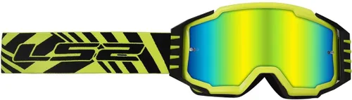 Miniatura 2 de Cascos LS2 Charger Pro para motocicleta con gafas OTG (Azul con lente de iridio azul)