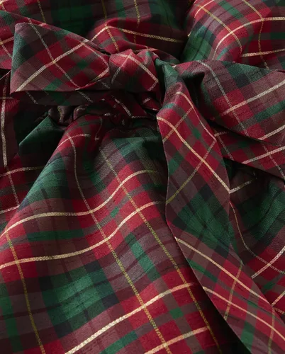 Miniatura 2 de Gymboree Vestido elegante de otoño a cuadros de manga corta para mujer