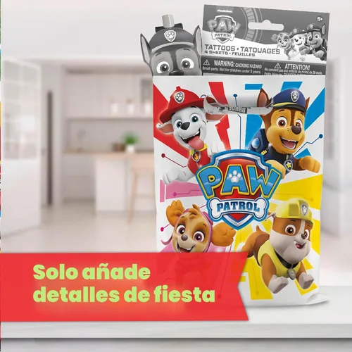 Miniatura 5 de Suministros de Fiesta Únicos de Patrulla Canina Bolsas de Regalos de Favores de Fiesta de Patrulla Canina Paquete de 16 y Adhesivo