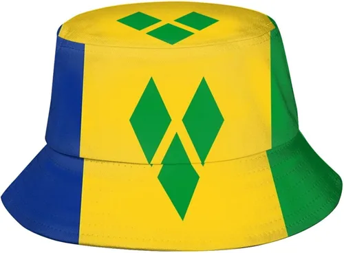 Miniatura 15 de Lindos sombreros de pescador con bandera patriótica de moda, sombrero de pescador para exteriores para mujeres y hombres