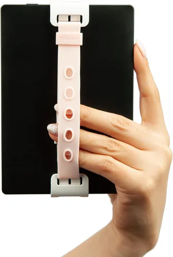 Miniatura 17 de WiLLBee CLIPON - Correa de silicona suave doble para Kindle, soporte de mano compatible con Kindle Paperwhite (6.8 pulgadas) / Kindle Fire 7