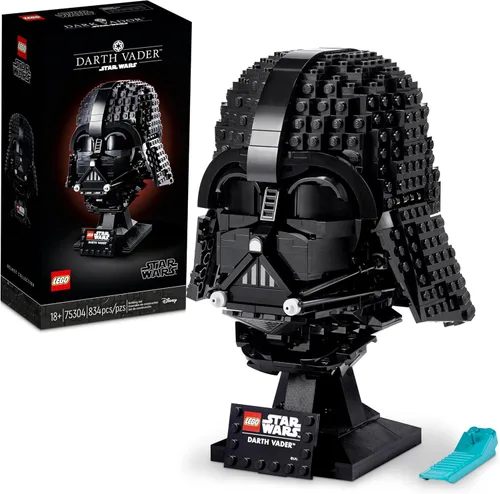 LEGO Star Wars Darth Vader - Juego de construcción de casco para adultos, kit de modelo coleccionable para hombres y mujeres, a partir de 18 años,