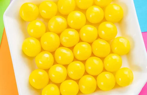 Miniatura 2 de SweetGourmet Caramelo original LemonHead envuelto a granel 1 libra
