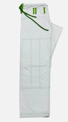 Miniatura 7 de Bjj Gi Jiu Jitsu Con Puntada Verde Bjj Gi Jiu Jitsu Kimonos Gi 100% Algodón Perl Tejido 450GSM