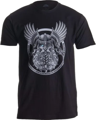 Miniatura 2 de Odin Camiseta de Thor nórdico de la mitología nórdica de Dios Valkyrie Valhalla Viking Raven