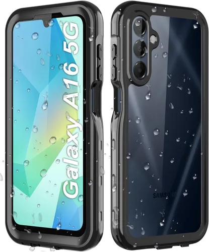 for Samsung Galaxy A16 5G Case Waterproof Built-in Screen Protector | IP68 Waterproof 360° Full Body Protective Heavy Duty Shockproof Dustproof
