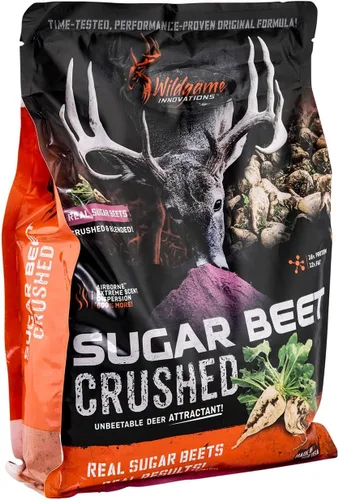 Miniatura 2 de Wildgame Innovations Cebo para Ciervos de Azucarera de Remolacha Triturada Efectivo Alimento para Ciervos Ultra-Concentrado y Lleno de Nutrientes