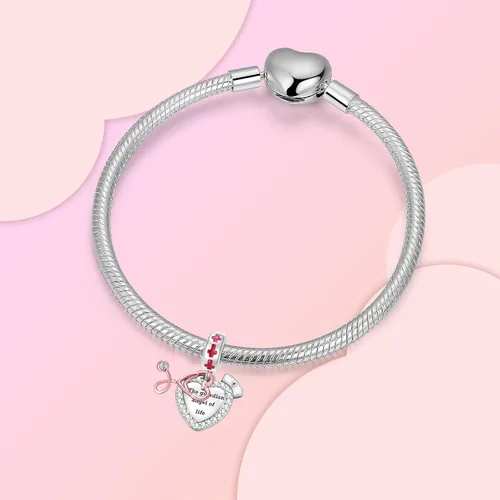 Miniatura 188 de Abalorios de plata de ley 925 con letras de la A ~ Z, para pulseras, collares, Día de San Valentín, Día de la Madre, joyería regalos para mujeres