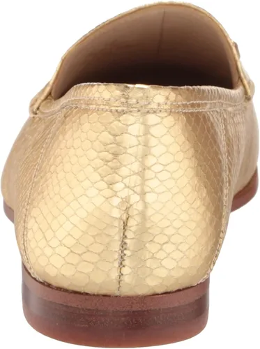 Miniatura 3 de Sam Edelman Mocasines Loraine para mujer, Oro Boa Metálico
