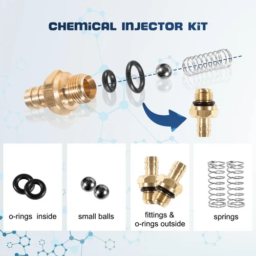Miniatura 4 de Camoo Kit de inyector de jabón químico para lavadora a presión para Briggs & Stratton, Homelite, Ryobi & Husky reemplaza 190593GS 190635GS