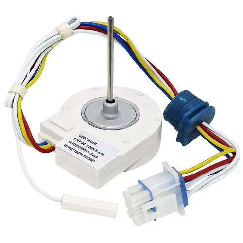 WR60X10307 WR60X10074 Motor de ventilador evaporador de refrigerador, compatible con GE, Hotpoint reemplaza con motor de ventilador de refrigerador