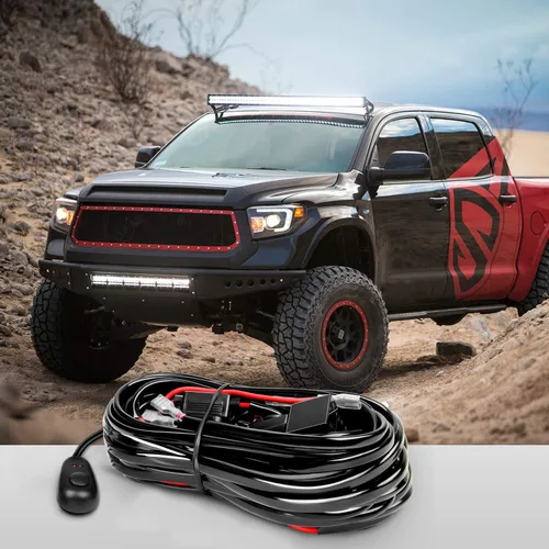 Miniatura 5 de Nilight ZH411-A 12” 12” 300 W, 300 W, triple fila de inundación Spot Combo 30000LM Led Off Road luces para camiones con juego de arnés de cableado 1
