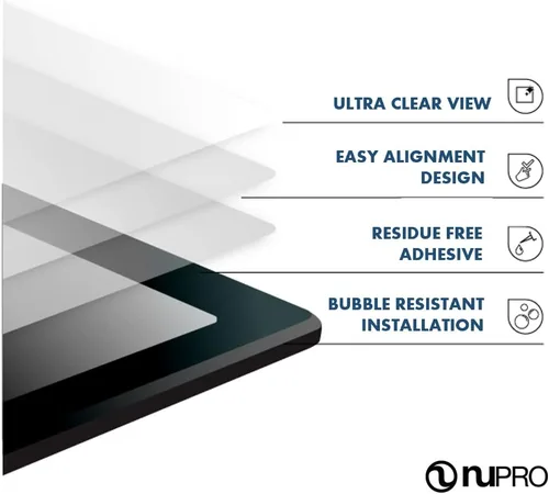 Miniatura 3 de NuPro Protector de pantalla transparente para tablet Amazon Fire 7 (12.ª generación, lanzada en 2022), paquete de 2