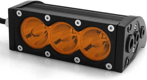 Miniatura 2 de Barra de luz LED Angel ma de 15 cm, fila única, luz ámbar para luz antiniebla, conducción, trabajo, todoterreno, camioneta, SUV, ATV, UTV, camión