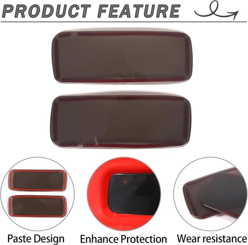 Miniatura 4 de Lcojicep Cubierta Protectora de Luz Antiniebla Delantera Compatible con Chevrolet Corvette C6 2005-2013, Protector de Parrilla de Luz Antiniebla