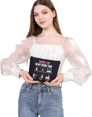 Miniatura 6 de MEIKIUP Divertido regalo K-pop amante mercancía K-pop Drama coreano Fan Gift K-Drama mujeres bolsa de maquillaje